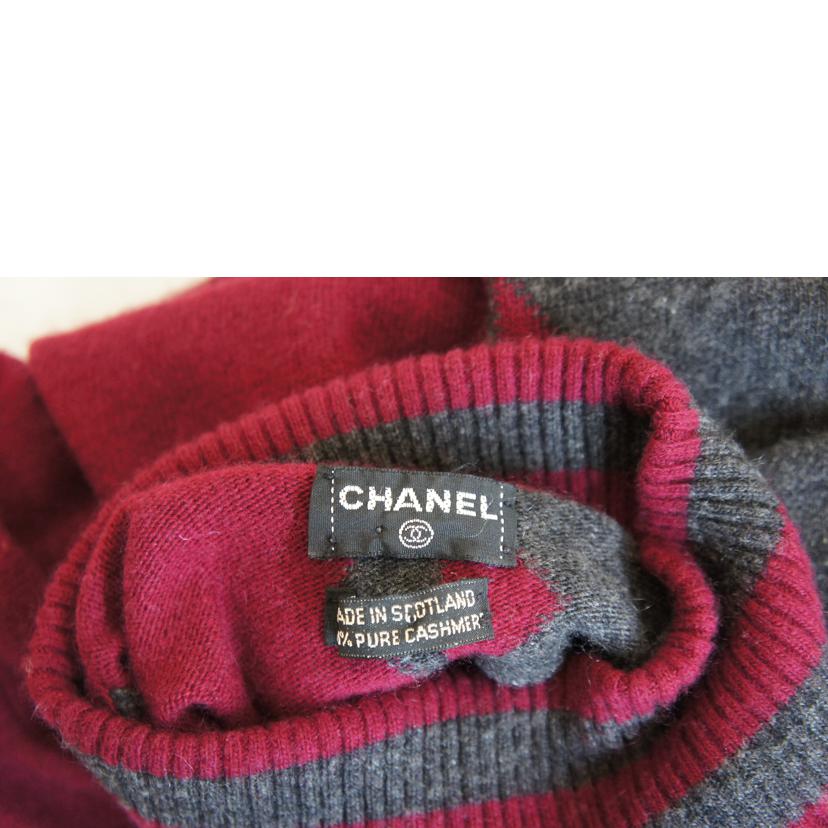 CHANEL シャネル/ウールハイネックセーターバイカラー//ABランク/92