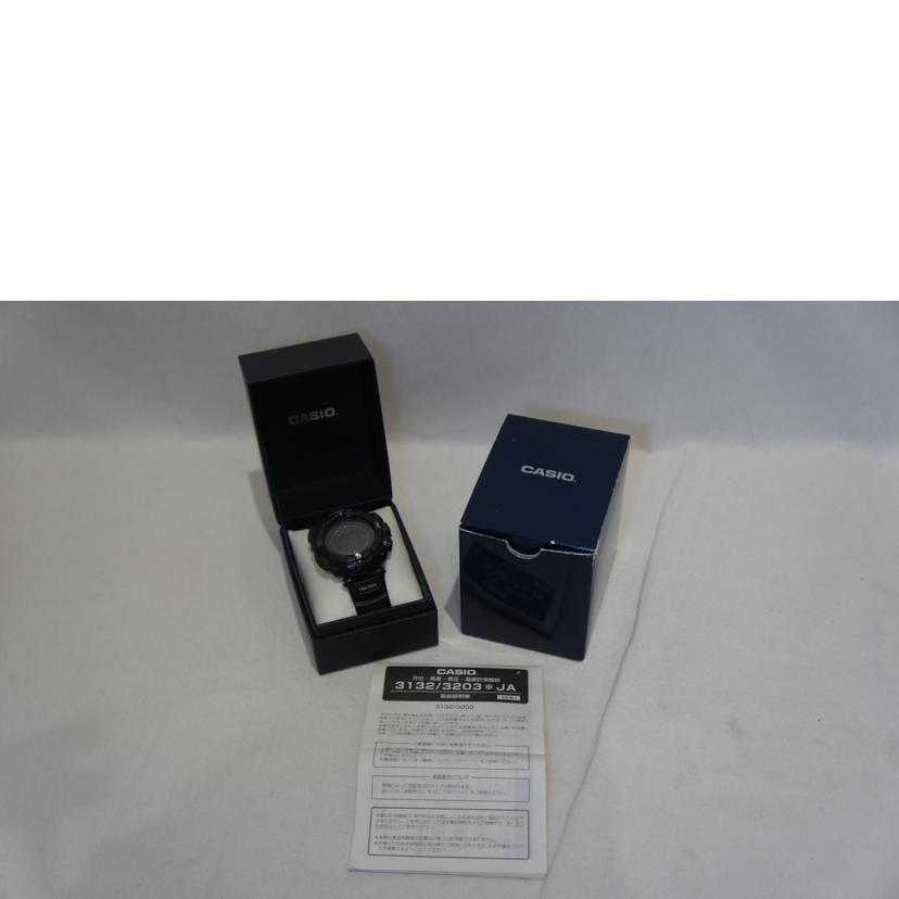CASIO カシオ/PROTREK/ソーラー電波クオーツ BLK/PRW-1500YJ//ABランク/07