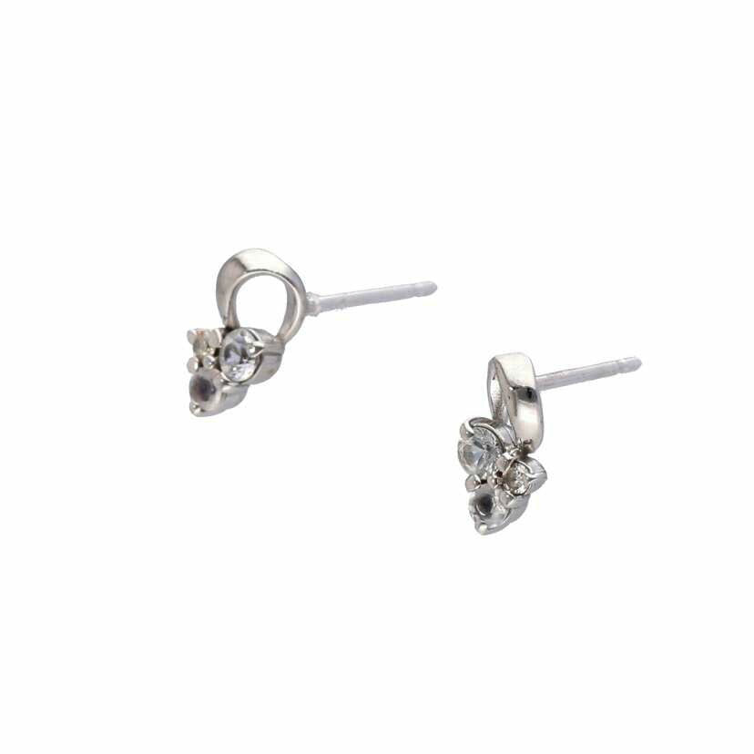 K18WG/K18WGピアス0.01/0.01/1.0//0.01/0.01/Aランク/75