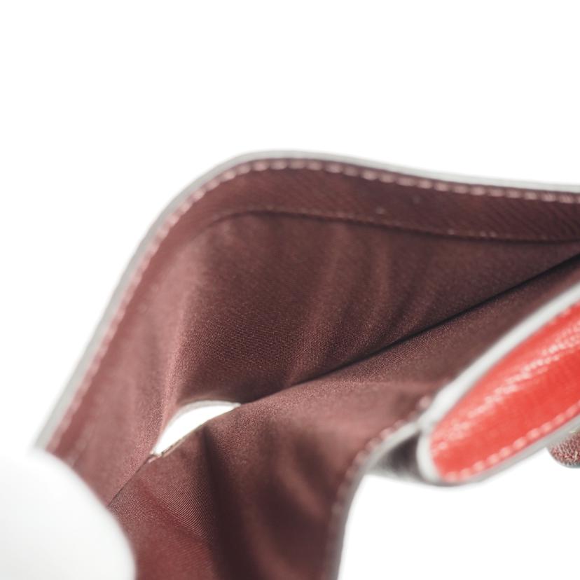 COACH コーチ/二つ折ミニ財布/L字ファスナー/赤/6390//ABランク/79