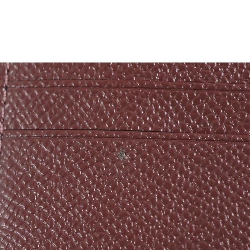 COACH コーチ/二つ折ミニ財布/L字ファスナー/赤/6390//ABランク/79