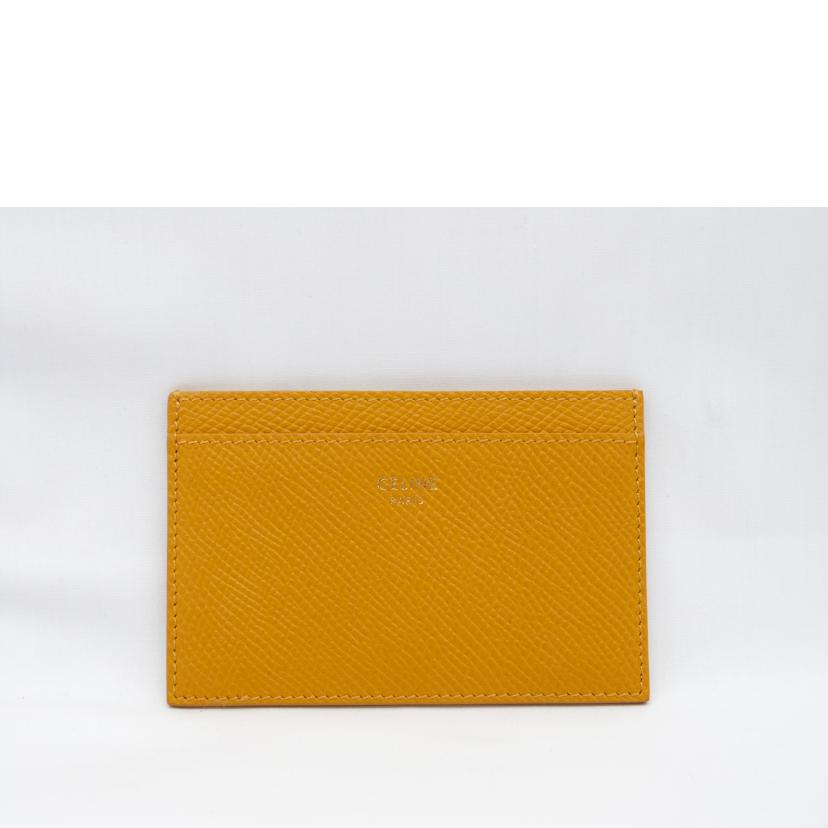 CELINE セリーヌ/カードホルダー/グレインドカーフスキン/10B703BEL.110C//F・1E・2119/Aランク/03