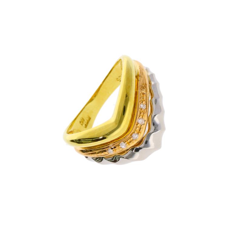 K18/Pt900/K18/PtダイヤR0.05/#11/5.8//0.05/Aランク/75