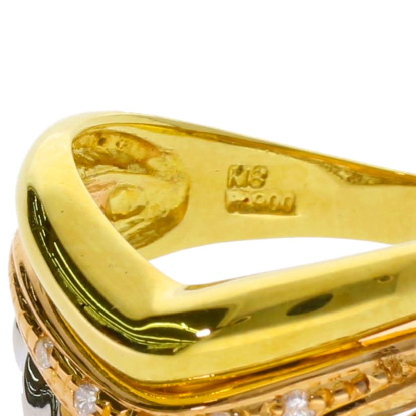 K18/Pt900/K18/PtダイヤR0.05/#11/5.8//0.05/Aランク/75