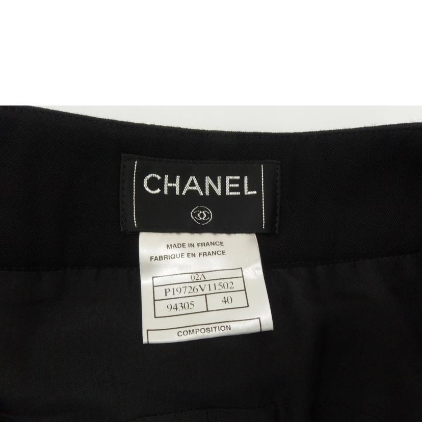 CHANEL シャネル/CHANEL パンツ黒/P19726V11502//ABランク/82