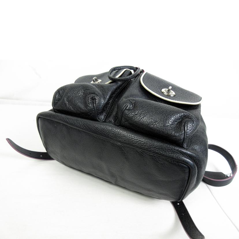 COACH コーチ/レザーバックパック/F12014//E17**/Bランク/70