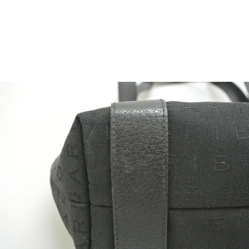 BVLGARI ブルガリ/キャンバストートバッグ 黒//ABランク/87