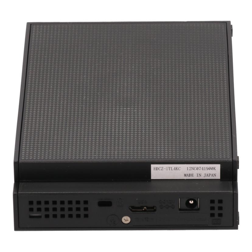 I.O DATA アイ・オー・データ/外付けHDD 4TB/HDCZ-UTL4KC//123NC0741900K/Bランク/05