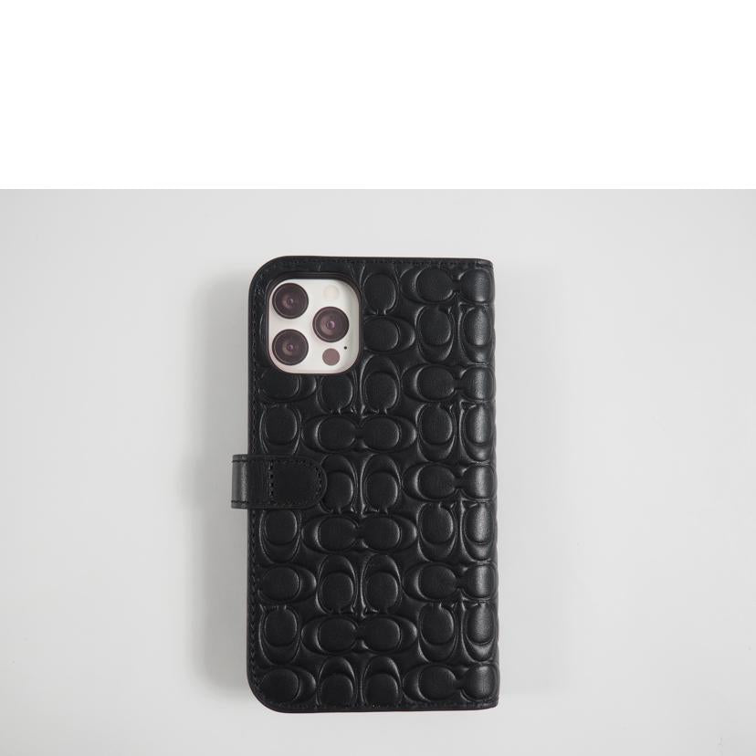 COACH コーチ/iPhone 12 Pro MAX専用ブックタイプケース //Aランク/79