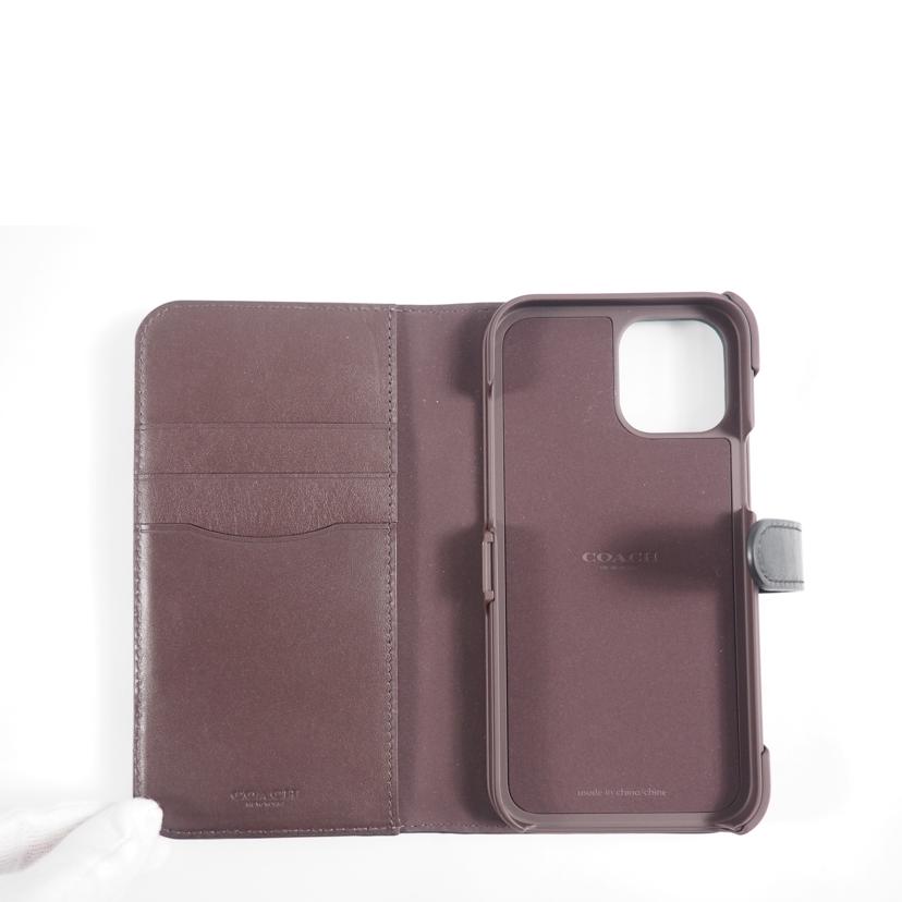COACH コーチ/iPhone 12 Pro MAX専用ブックタイプケース //Aランク/79