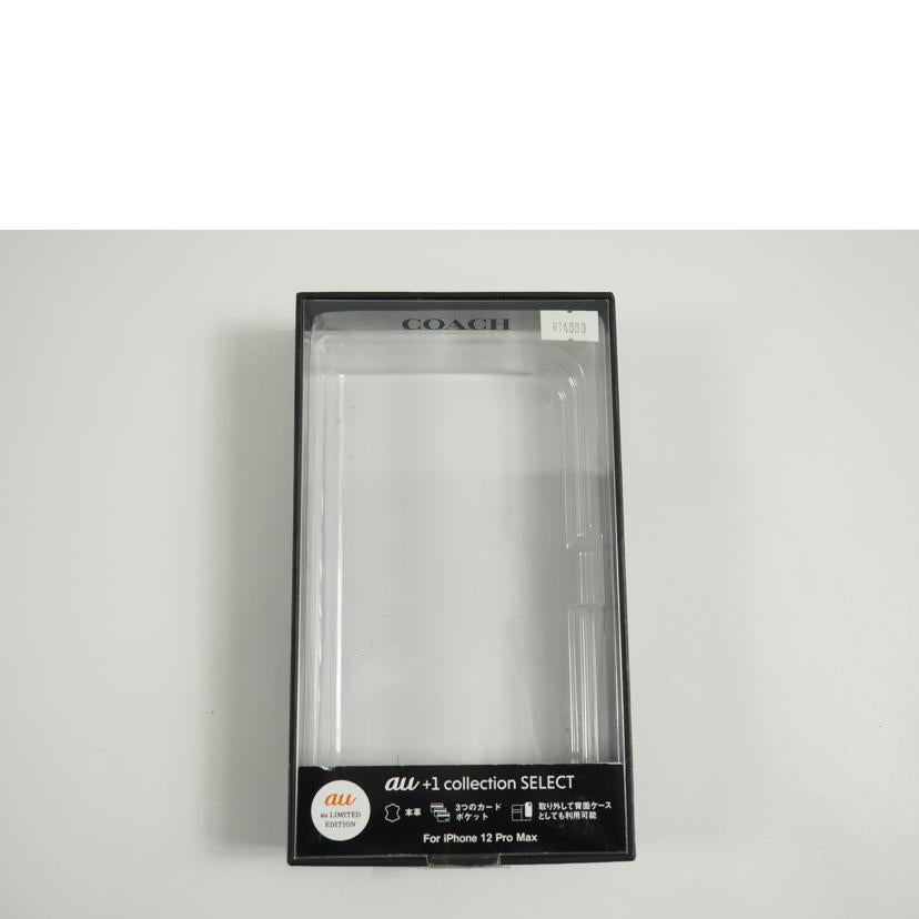 COACH コーチ/iPhone 12 Pro MAX専用ブックタイプケース //Aランク/79