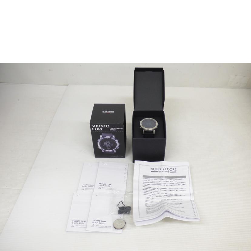 SUUNTO スント/コアブラッシュドスティール/クオーツ/SS020339000//163*******/ABランク/64