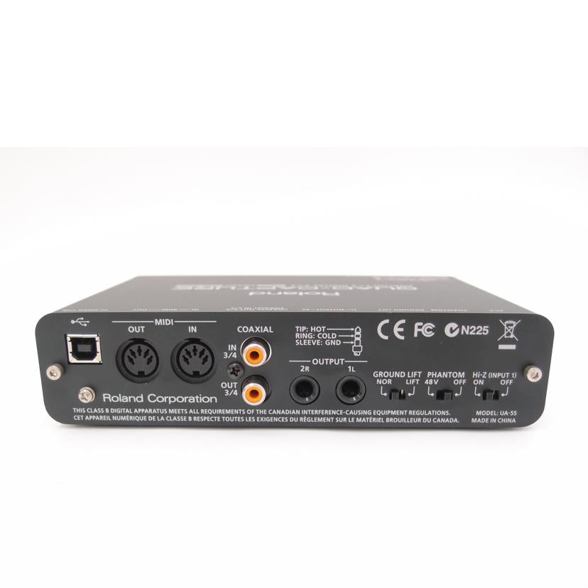 Roland ローランド/QUAD-CAPTURE/USBオーディオインターフェース/UA-55//C0C6837/Aランク/69