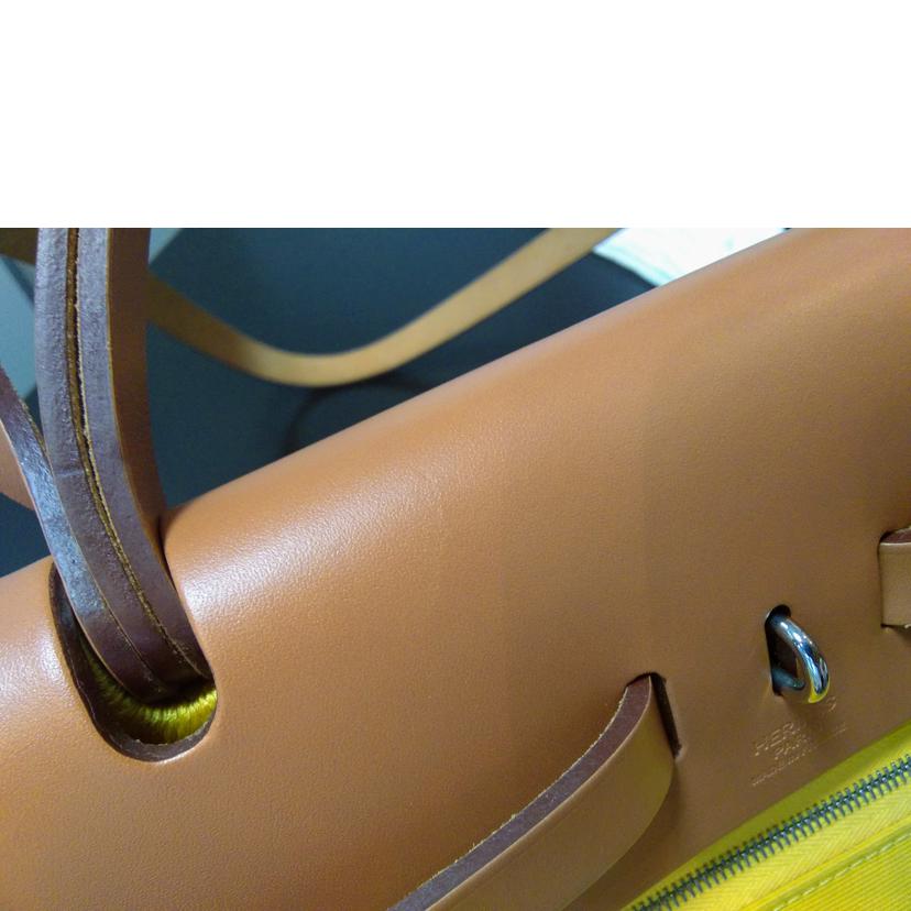HERMES /エールバッグジップPM/ジョーヌナブル&ベアン//ABランク/15