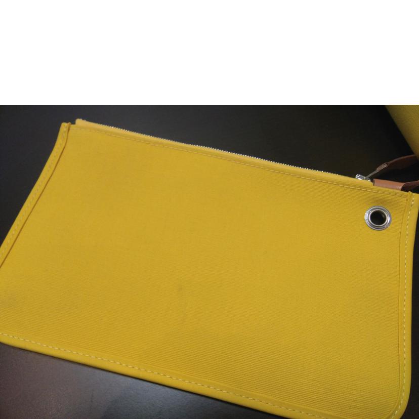 HERMES /エールバッグジップPM/ジョーヌナブル&ベアン//ABランク/15