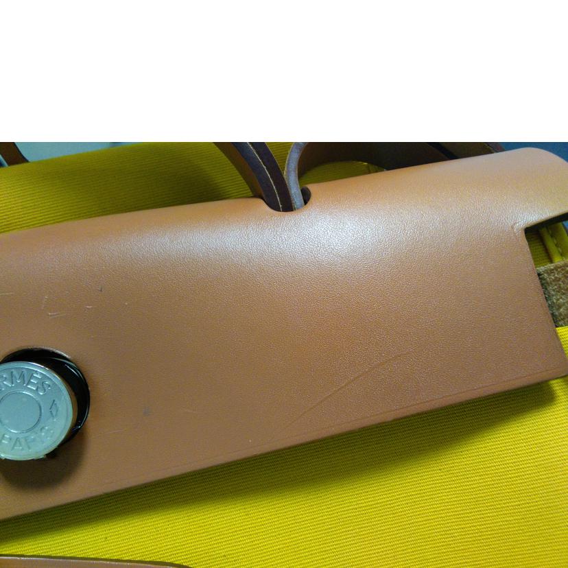HERMES /エールバッグジップPM/ジョーヌナブル&ベアン//ABランク/15