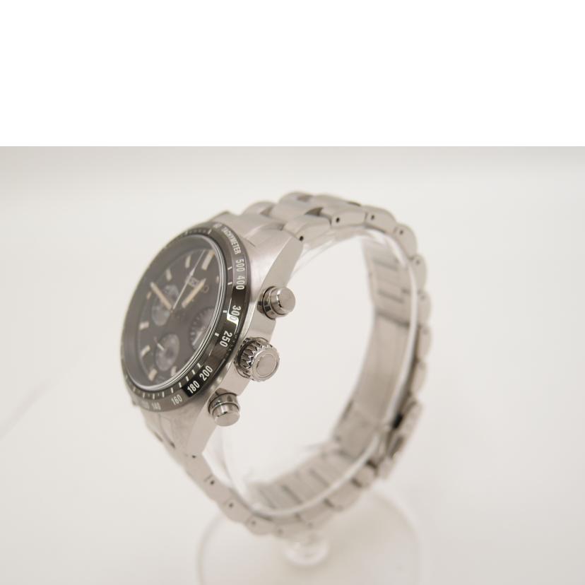 SEIKO セイコー 腕時計 黒文字盤 メンズ/プロスペックス・スピードタイマー/クロノグラフ/ソーラー/SBDL091//1O1779/Aランク/69