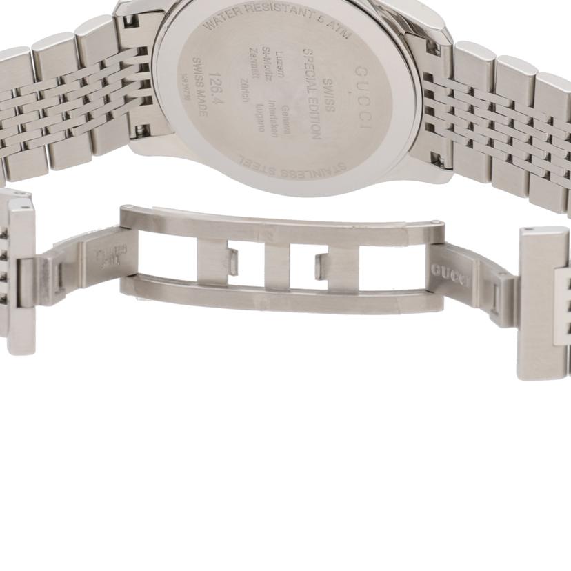 GUCCI グッチ/Gタイムレス・シルバー×レッド/メンズ/クオーツ/YA126422//149*****/Aランク/75