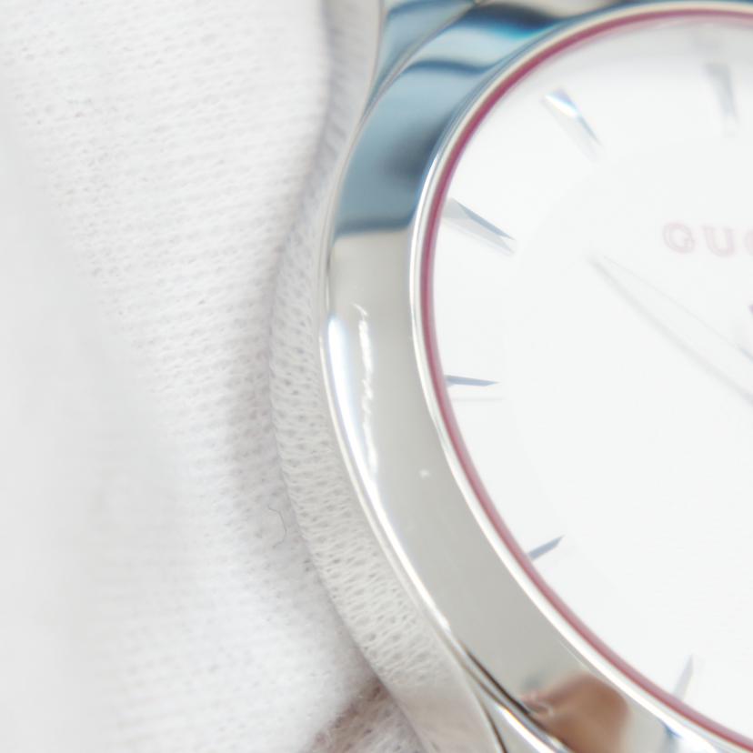 GUCCI グッチ/Gタイムレス・シルバー×レッド/メンズ/クオーツ/YA126422//149*****/Aランク/75