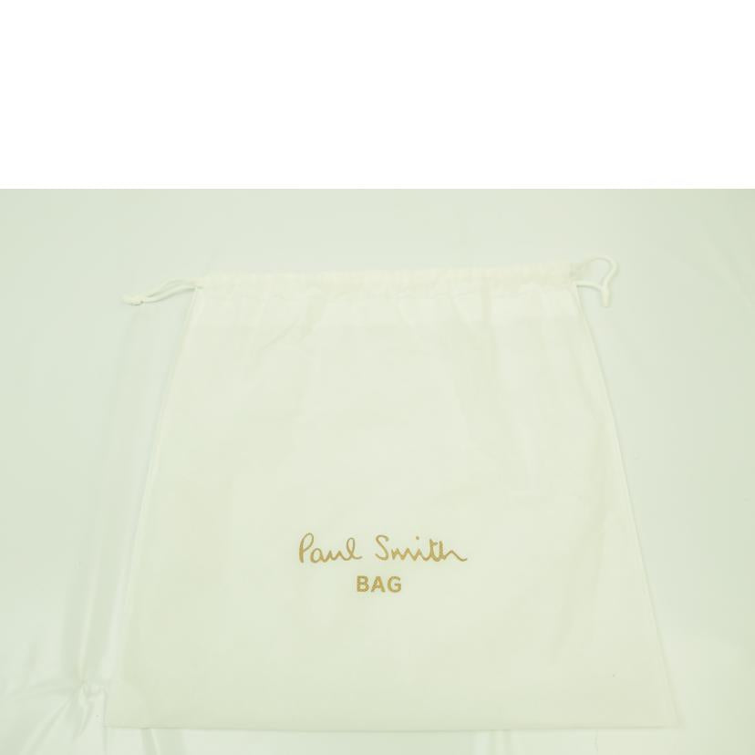 Paul Smith ポールスミス/ポールスミス ウーブンラフィアショルダーバッグ ネイビー/APW-500//SAランク/83