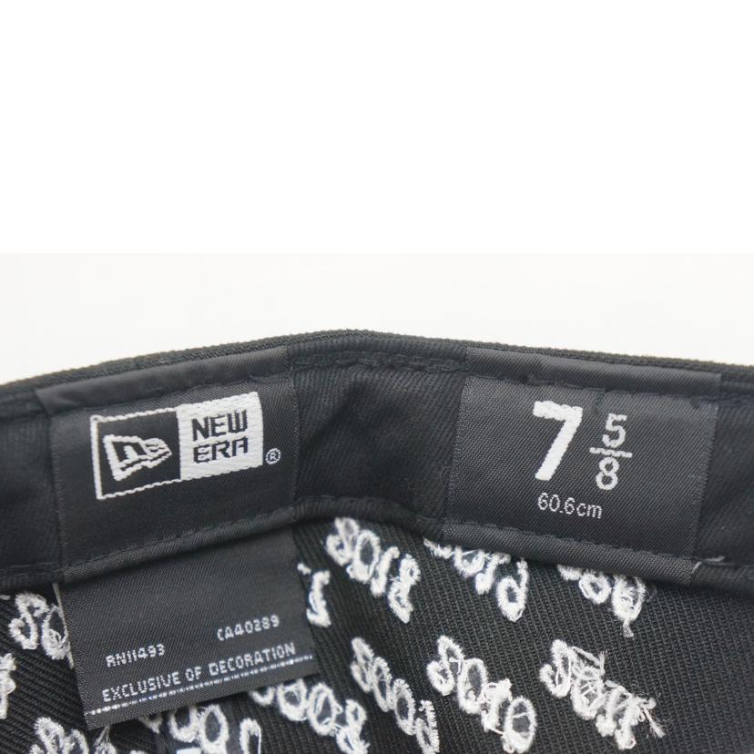 SUPREME x NEWERA シュプリームxニューエラ/チャンピオンズボックスロゴキャップ BLK/WHT//ABランク/09