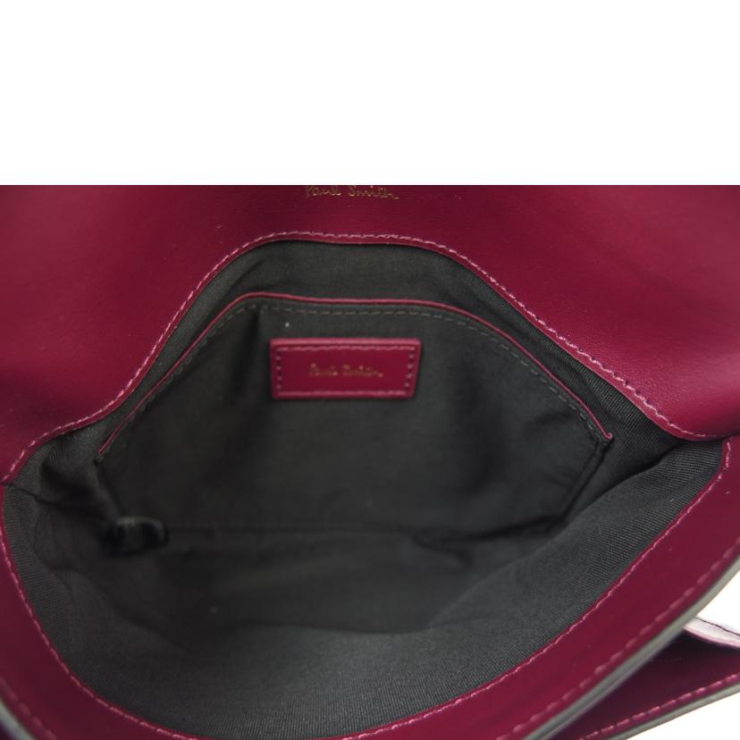 Paul Smith ポールスミス/ポールスミス ロープハンドルミニショルダー ブラック//SAランク/83