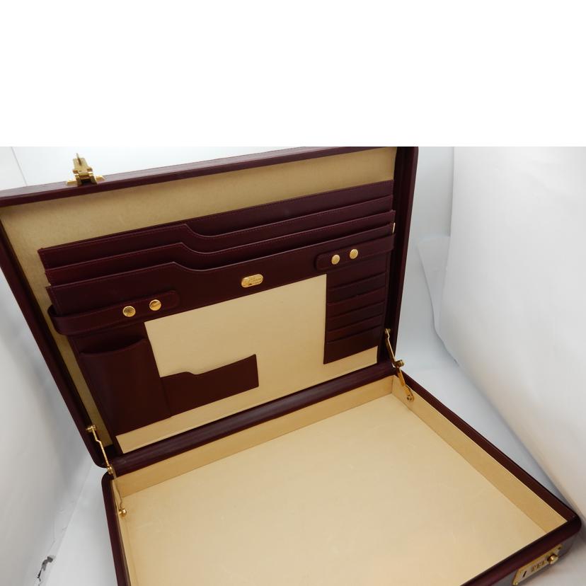 GUCCI グッチ/オールドグッチ/アタッシュケース/ボルドー//Bランク/02