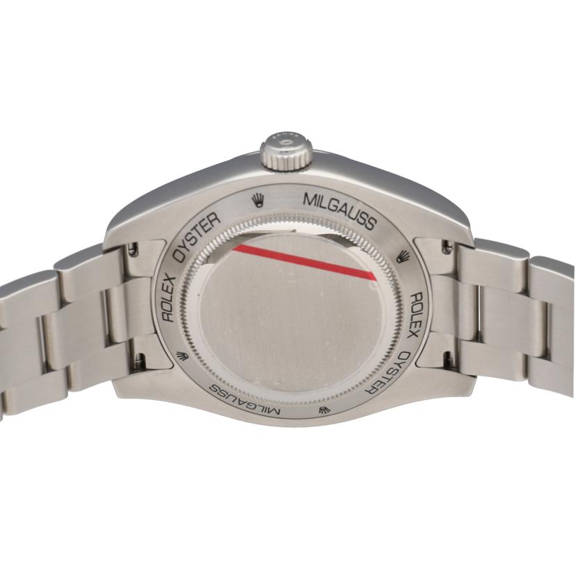 ROLEX ロレックス 腕時計 2008年頃製造 黒文字盤 ステンレス メンズ/ミルガウス・ブラック/V番/116400//V08**********/SAランク/75