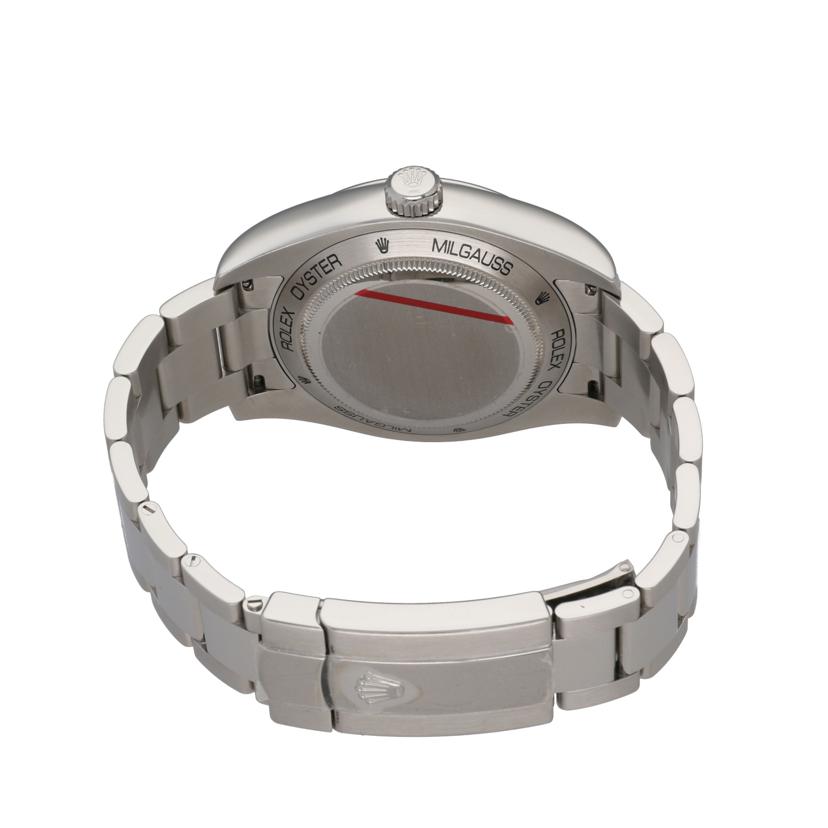 ROLEX ロレックス 腕時計 2008年頃製造 黒文字盤 ステンレス メンズ/ミルガウス・ブラック/V番/116400//V08**********/SAランク/75