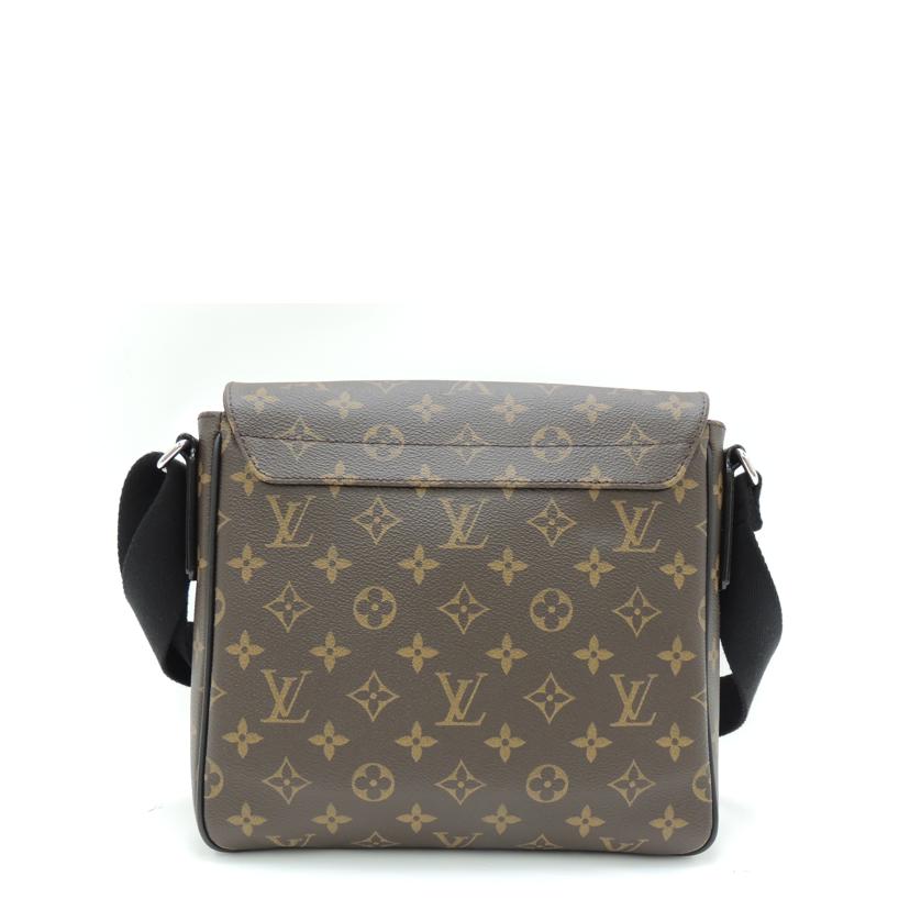 LOUIS VUITTON ルイ・ヴィトン ショルダー メッセンジャー 斜め掛け ブラウン メンズ/ディストリクトPM/モノグラム・マカサー/M40935//CA4146/SAランク/69