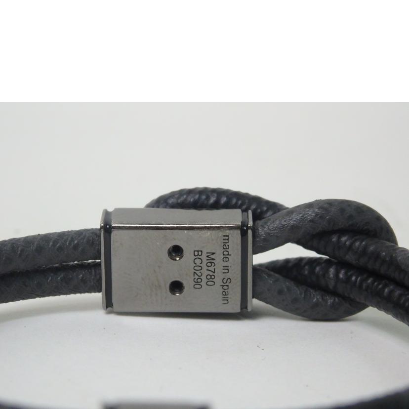 LV ルイヴィトン/ブラスレ・ループイット/タイガ×エクリプス/M6780//BC0290/ABランク/84