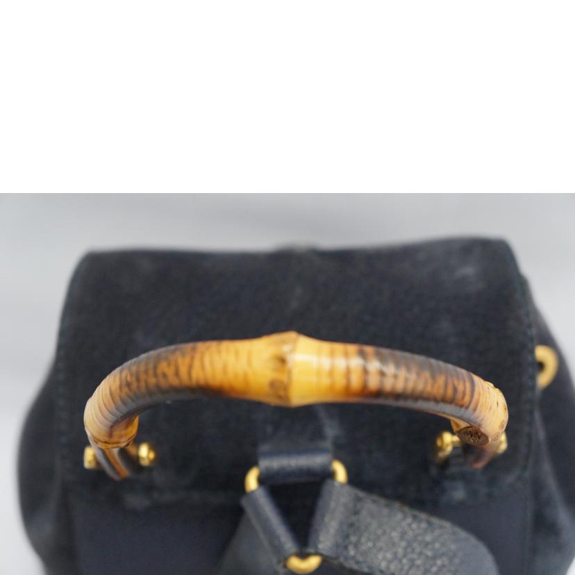 GUCCI グッチ/バンブーリュック NVY-S/003・2034・0030//Bランク/07