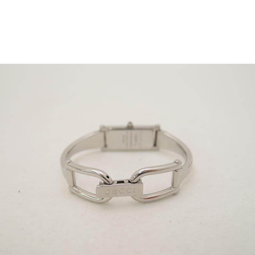 GUCCI グッチ 腕時計 レディース/バングルウォッチ/ブラック文字盤/クォーツ/1500L//050****/Bランク/69