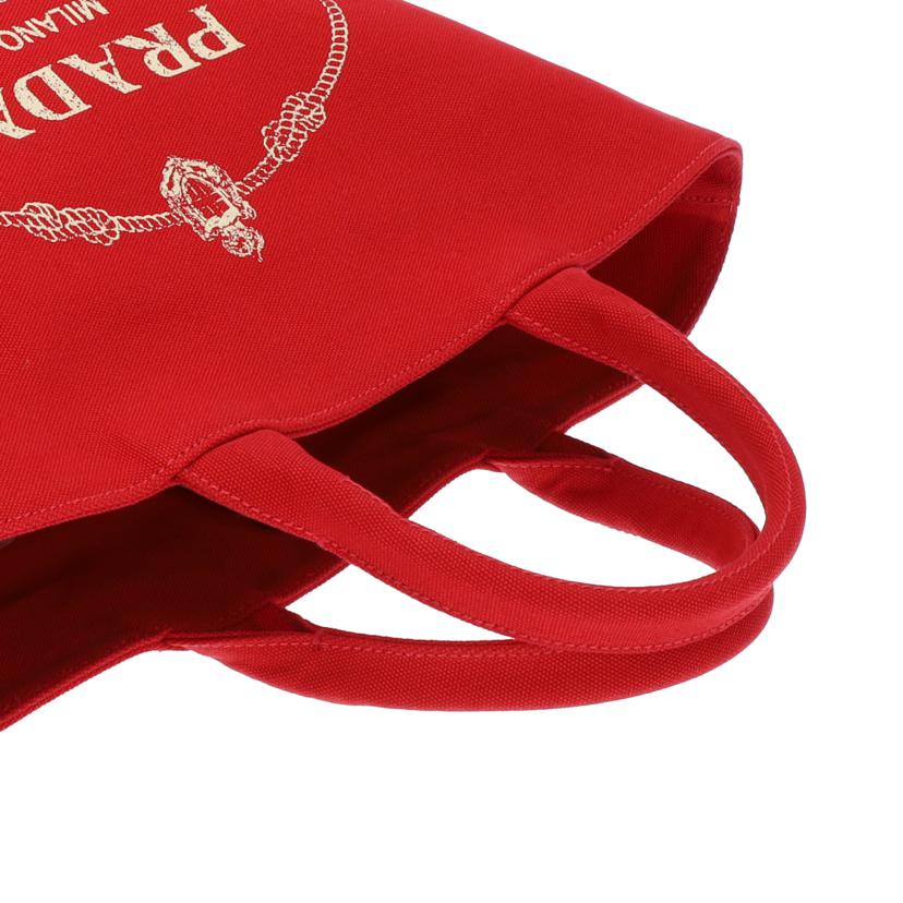 PRADA プラダ/カナパファブリック2wayトート/レッド/1BG163//Aランク/75