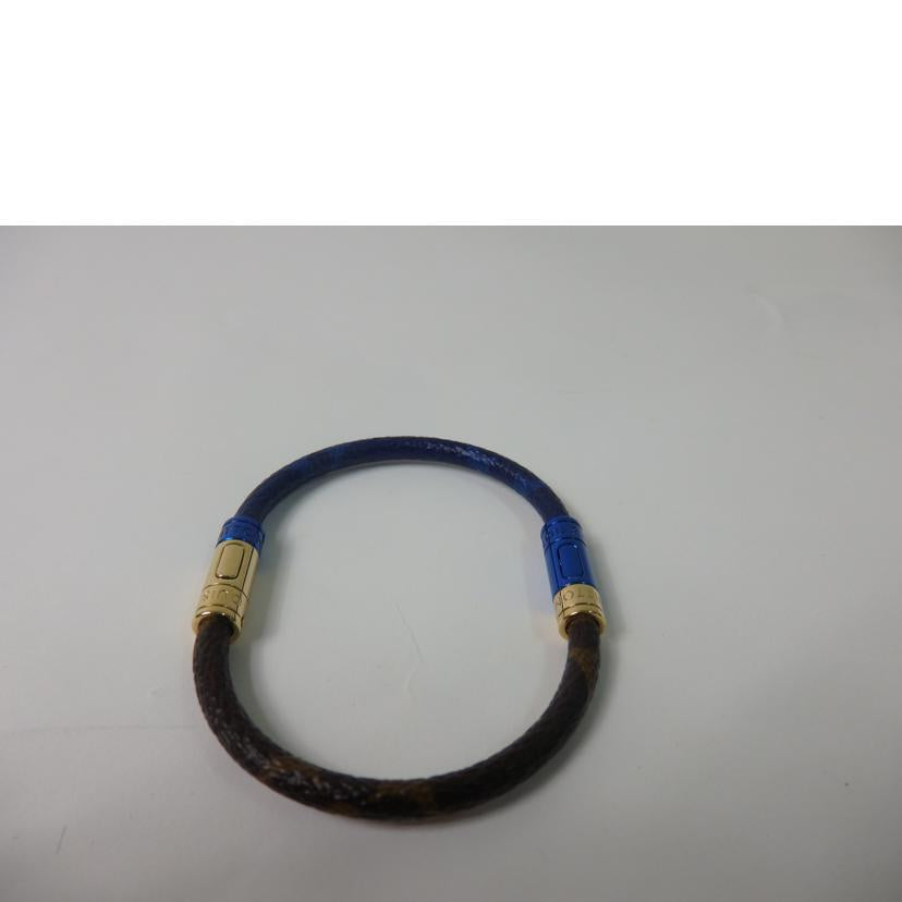 LV ルイヴィトン/ブラスレ・スプリット/モノグラム×ブルー/MP039E//BC1117/ABランク/84