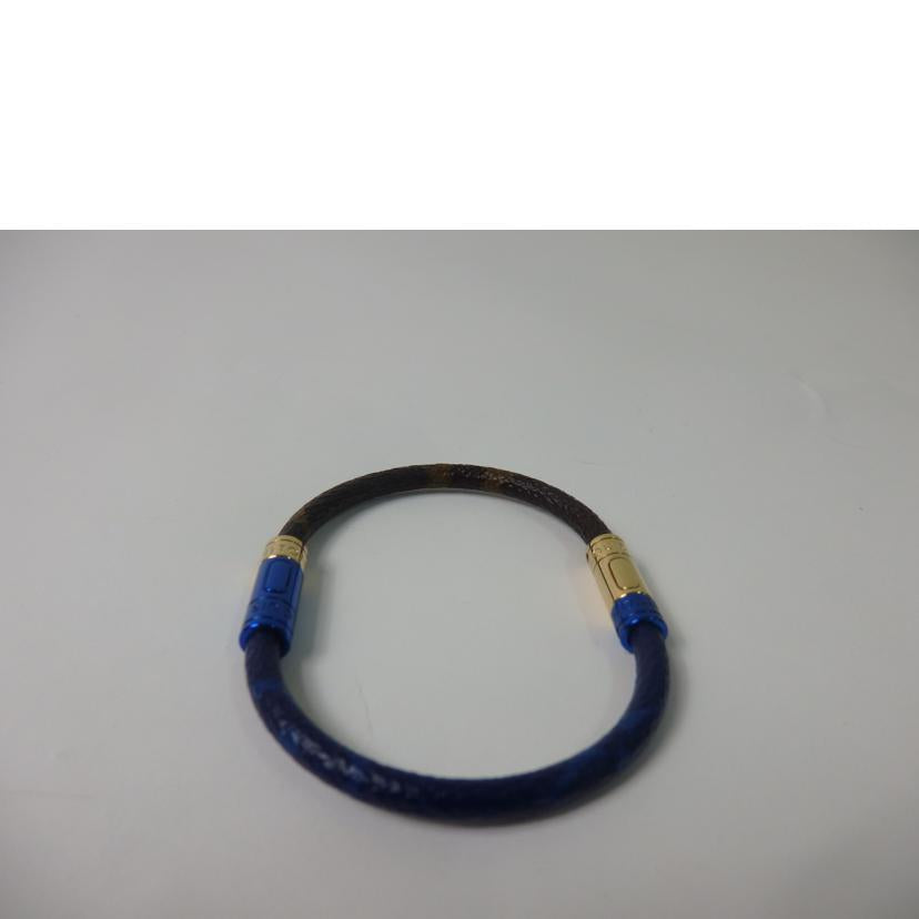 LV ルイヴィトン/ブラスレ・スプリット/モノグラム×ブルー/MP039E//BC1117/ABランク/84