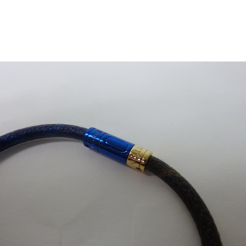 LV ルイヴィトン/ブラスレ・スプリット/モノグラム×ブルー/MP039E//BC1117/ABランク/84