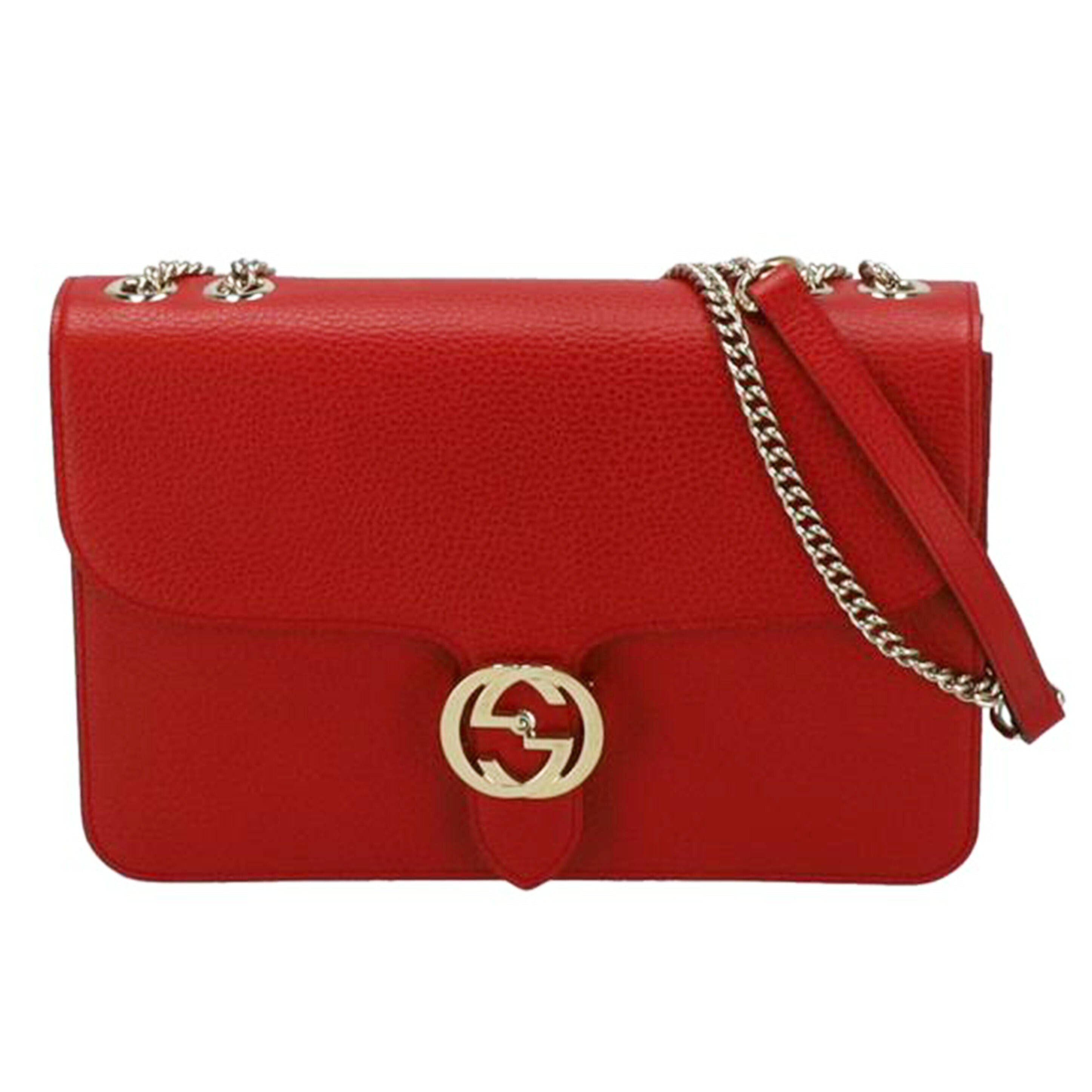 GUCCI グッチ/インターロッキングGレザーショルダー/510303//520981/Aランク/75