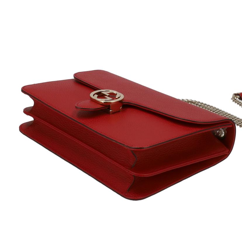 GUCCI グッチ/インターロッキングGレザーショルダー/510303//520981/Aランク/75