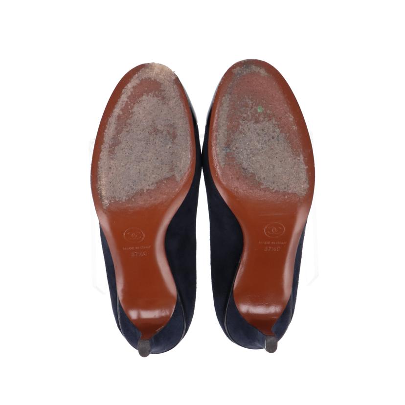 CHANEL シャネル/CHANEL スエードレザーパンプス#37 1/2//#37 1/2/Bランク/75