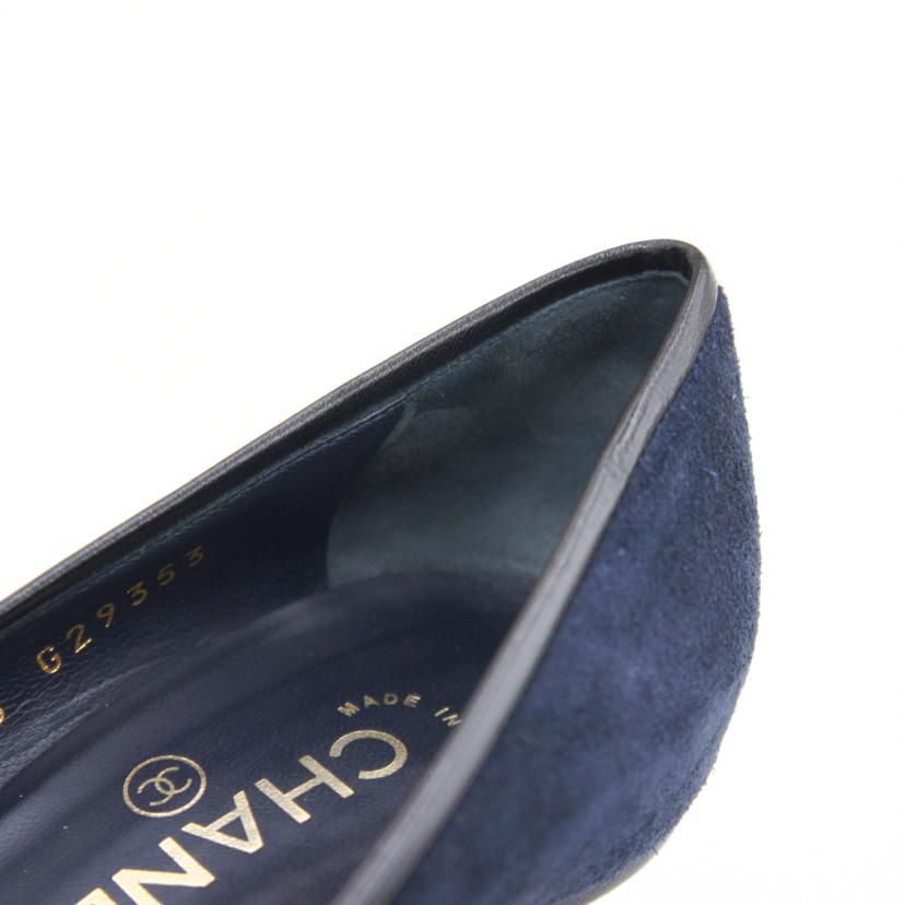 CHANEL シャネル/CHANEL スエードレザーパンプス#37 1/2//#37 1/2/Bランク/75