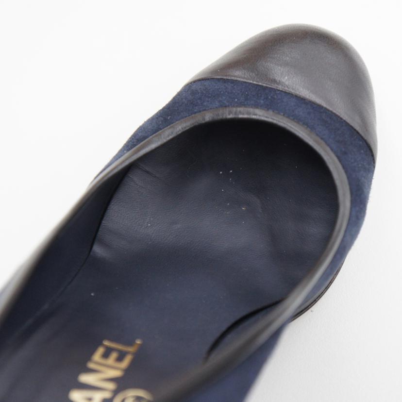 CHANEL シャネル/CHANEL スエードレザーパンプス#37 1/2//#37 1/2/Bランク/75