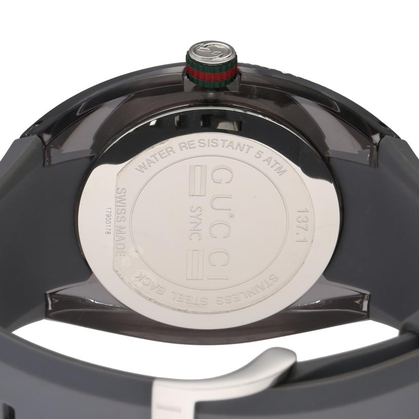 GUCCI グッチ/シンク・グレー/メンズ/クオーツ/137.1//179*****/ABランク/75