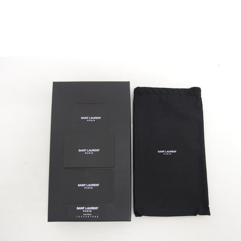 SAINT LAURENT サンローラン/ラウンドファスナー長財布 /ピンク/315859//Aランク/04