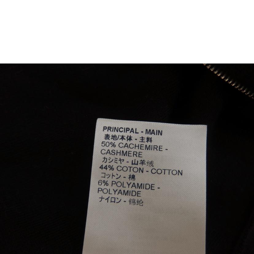 LV ルイヴィトン/LOUIS VUITTON カシミヤ混ジップパーカー/ブラック//Bランク/82