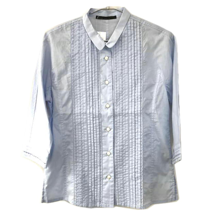 sapientia サピエンティア/ピンタック七分袖ブラウス/サックス//SAランク/51