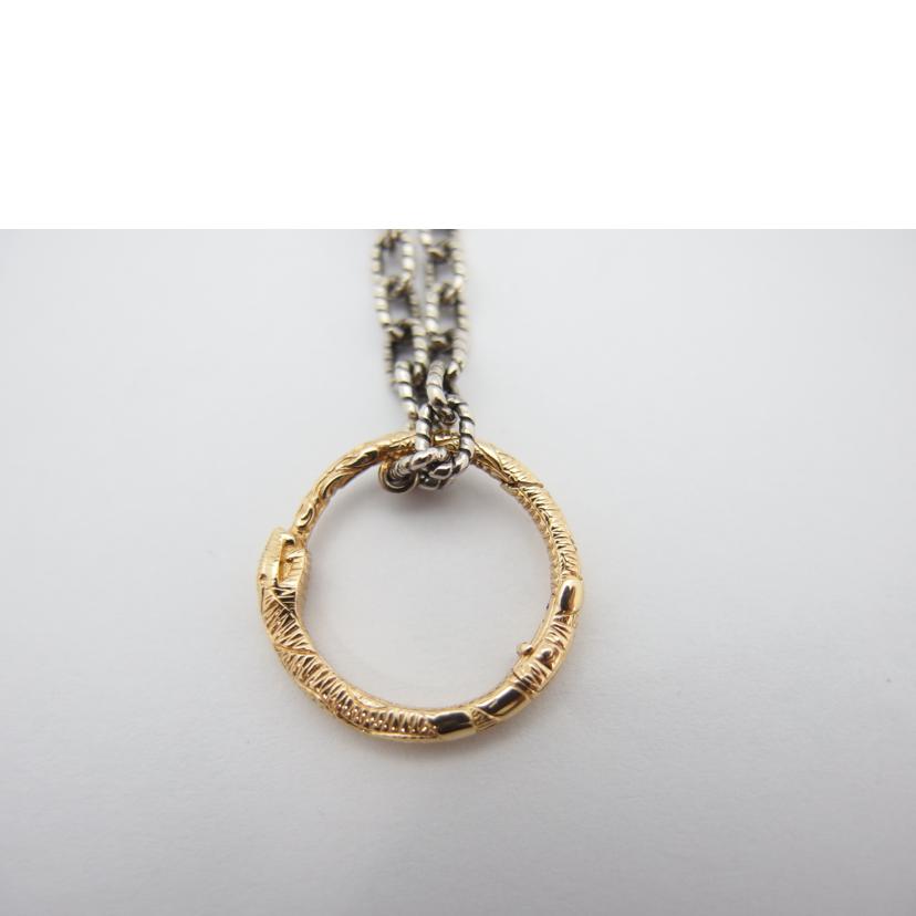 GUCCI グッチ/750YG/925/ゴールドスネークリングNC/461997//57 AR/Aランク/83