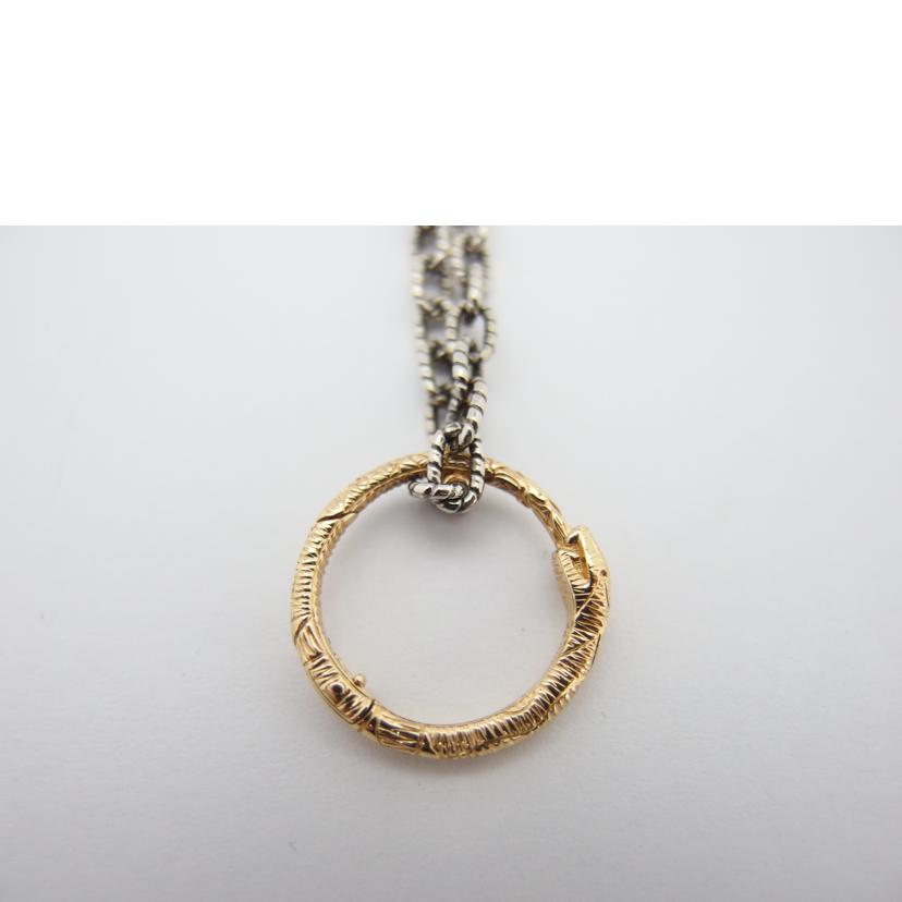 GUCCI グッチ/750YG/925/ゴールドスネークリングNC/461997//57 AR/Aランク/83