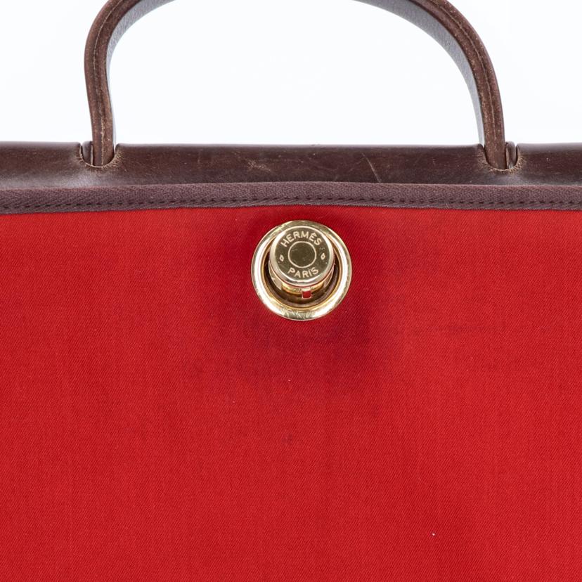HERMES エルメス/エールバッグPM/オレンジ×レッド系//□H刻印/Bランク/75