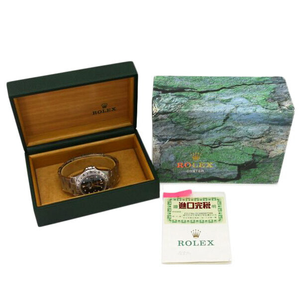 ROLEX ロレックス 腕時計 2000年頃製造 ステンレス 黒文字盤 メンズ 自動巻き/エクスプローラー2・ブラック/P番/16570//P82**********/Aランク/75